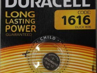 Baterija DURACELL DL1616 1/1