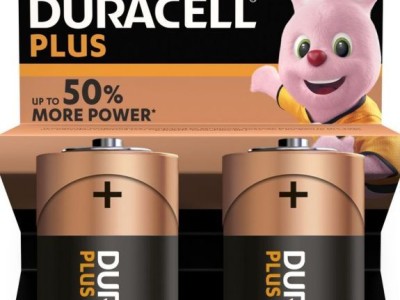 Baterija DURACELL D Plus 2/1