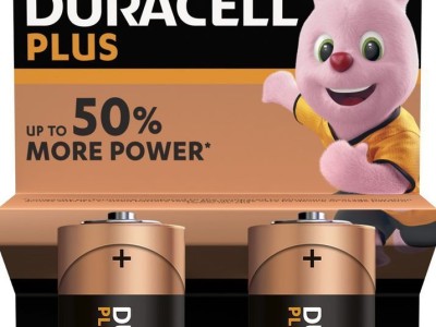 Baterija DURACELL C Plus 2/1