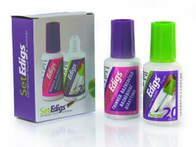 Korekturna tekućina set 2x20ml Edigs