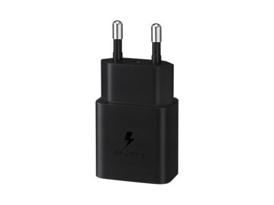 Adapter za napajanje SAMSUNG - kućni punjač USB Type-C 15W bez kabela crni