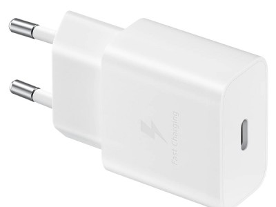 Adapter za napajanje SAMSUNG - kućni punjač USB Type-C 15W bez kabela bijeli