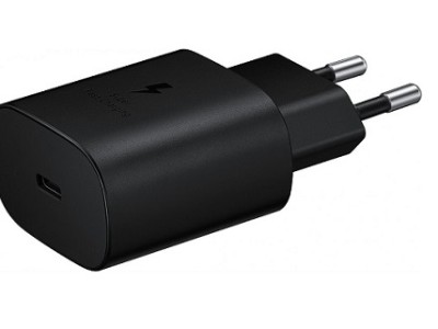 Adapter za napajanje SAMSUNG - kućni punjač USB Type-C 25W super brzi - crni