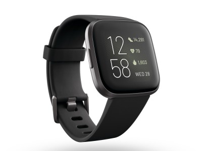 Smart watch FITBIT Versa 2 Black/Carbon Aluminum - FB507BKBK