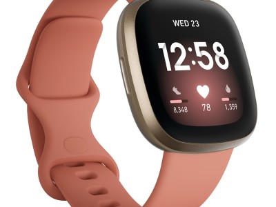 Smart watch FITBIT Versa 3, Pink Clay/Soft Gold - FB511GLPK