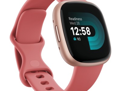 Smart watch FITBIT Versa 4 Pink Sand / Copper Rose - FB523RGRW