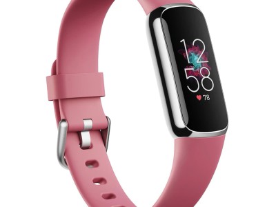 Smart watch FITBIT Luxe Platinum/Orchid - FB422SRMG