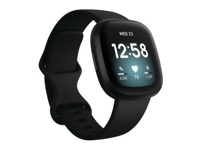 Smart watch FITBIT Versa 3, Black - FB511BKBK