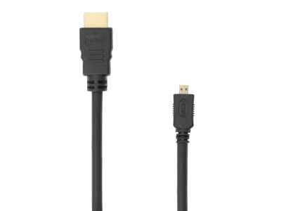 Kabel HDMI tip A-M <=> micro iHDMI tip A-M 2m 1.4 4Kx2K@30fps sa mrežom crni