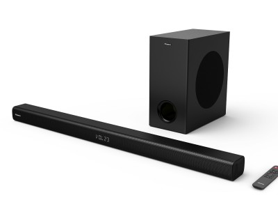 Soundbar Hisense HS218, 2.1 ch, 200W, Wireless subwoofer, Dolby Audio, Bluetooth