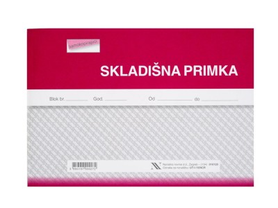 TI.I-15/ncr Skladišna primka A5, 150 lista NN