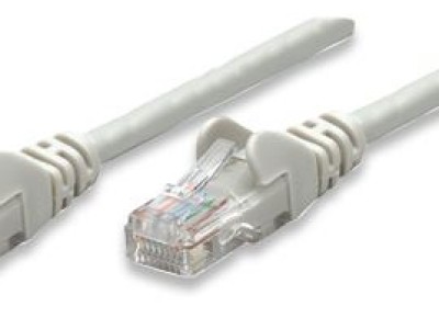 Kabel mrežni Patch-UTP   1m (Cat.5e) sivi - INTELLINET