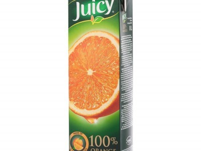 Sok JUICY naranča 100% brik 1,0L