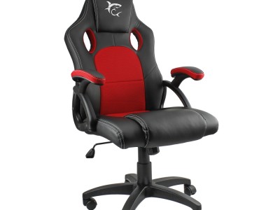 Stolica gaming WHITE SHARK Kings Throne - black/red