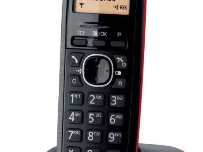 Telefon PANASONIC KX-TG1611 bežični - crveni