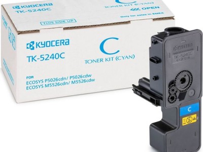 Toner KYOCERA TK5240C Cyan original