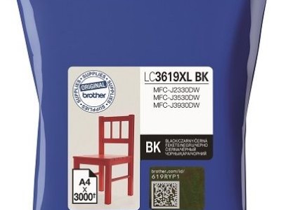 Tinta BROTHER LC-3619XL Black original