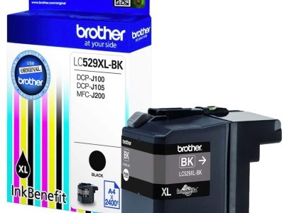 Tinta BROTHER LC-529XL Black original