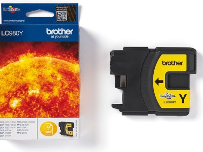 Tinta BROTHER LC-980 Yellow original