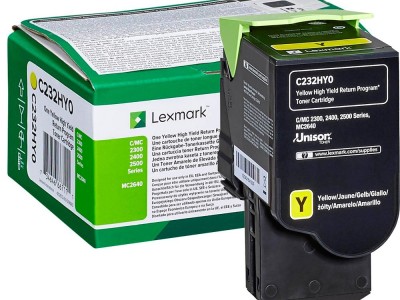 Toner LEXMARK C/MC2325/2425/2535/MC2640 C232HY0 Yellow original