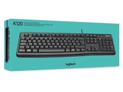 Tipkovnica LOGITECH K120 USB RETAIL