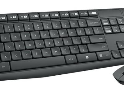 Tipkovnica LOGITECH MK235 Wireless Desktop (tipkovnica+miš)