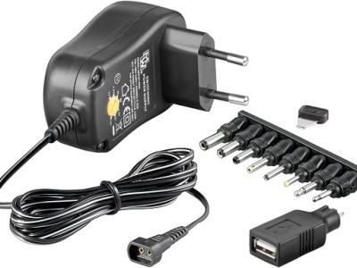 Napajanje naponsko - AC/DC adapter 3V-12V 1.0A 8 konektora MW3K10GS+