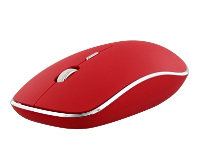 Miš T'nB RUBBY - Silent - Wireless - Red