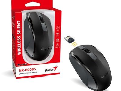 Miš GENIUS NX-8008S Wireless Silent - crni