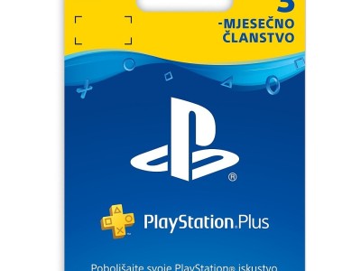 SONY PlayStation plus card 90 days hanger