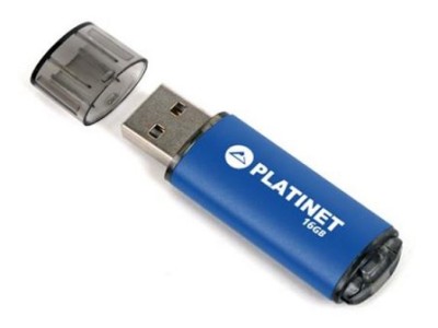 USB 2.0 Flash drive  16GB PLATINET PENDRIVE X-Depo - Blue