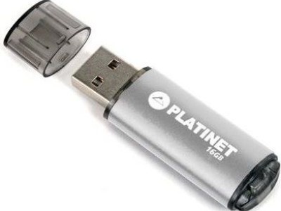 USB 2.0 Flash drive  16GB PLATINET PENDRIVE X-Depo - Silver