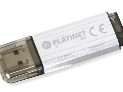 USB 2.0 Flash drive  32GB PLATINET PENDRIVE V-Depo - Silver