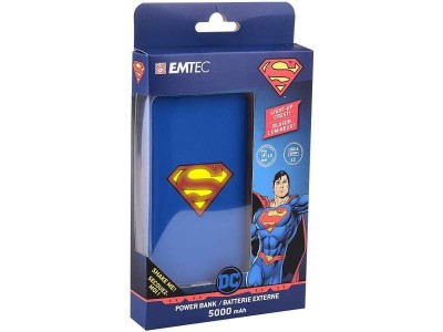 Power Bank  5000mAh EMTEC - POWER ESSENTIALS Superman