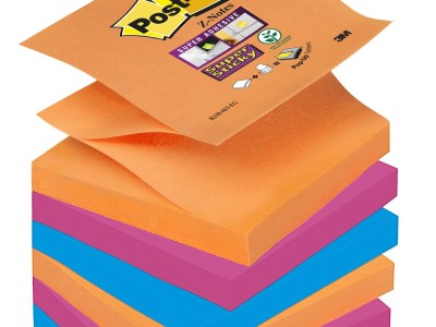 Blok samoljepljivi 76x76mm 6x90 "Z" listića Post-it 3M R330-6SS Super Sticky Ba.