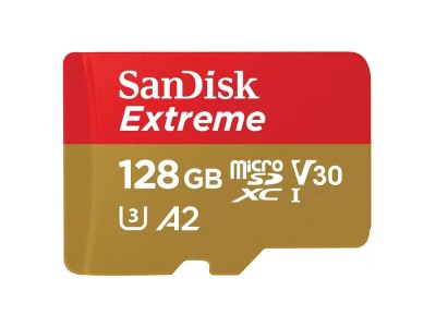 Memorijska kartica Micro Secure Digital 128GB SANDISK Extreme SDXC + adapter