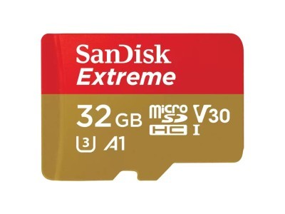 Memorijska kartica Micro Secure Digital  32GB SANDISK Extreme SDXC + Adapter