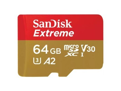 Memorijska kartica Micro Secure Digital  64GB SANDISK Extreme SDXC + adapter