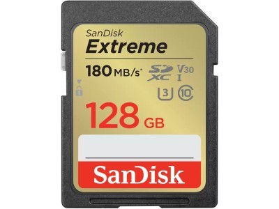 Memorijska kartica Secure Digital 128GB SANDISK Extreme SDXC V30 UHS-I U3