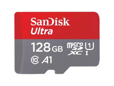 Memorijska kartica Micro Secure Digital 128GB SANDISK Ultra SDXC A1 UHS-I +adapt