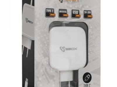 Napajanje - univerzalni strujni adapter za prijenosnike SBOX TC-65 / 65W -Type-C