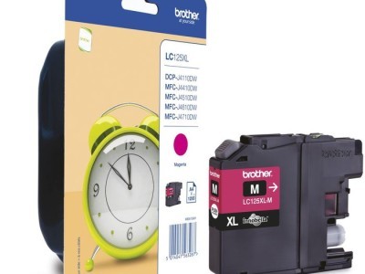 Tinta BROTHER LC-125XL Magenta original