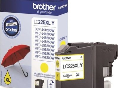 Tinta BROTHER LC-225XL Yellow original