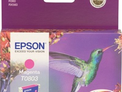 Tinta EPSON T0803 magenta original