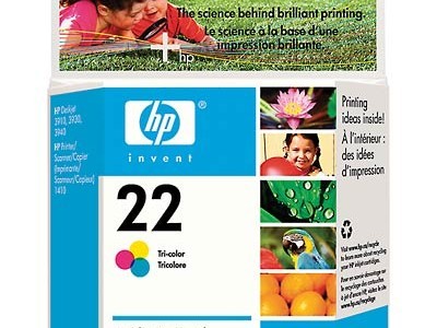 Tinta HP C9352AE Tri-color No.22 original