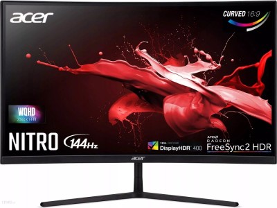 Monitor LCD 27" ACER Nitro EI272URPbmiii - 1440p WQHD VA - FreeSync 144Hz Curved