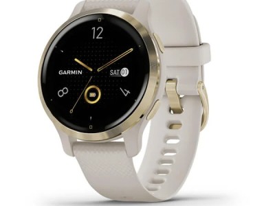 Smart watch GARMIN Venu 2S Light Gold Light Sand - 010-02429-11