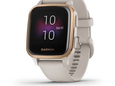 Smart watch GARMIN Venu Sq Music Light Sand/Rose Gold - 010-02426-11