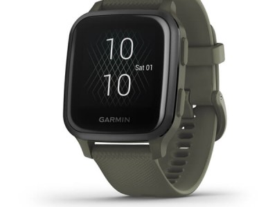 Smart watch GARMIN Venu Sq Music Moss/Slate - 010-02426-13