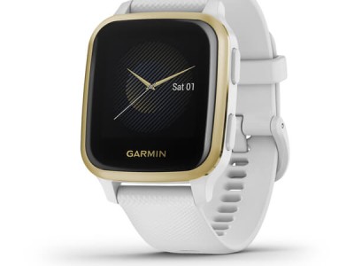 Smart watch GARMIN Venu Sq White/Light Gold - 010-02427-11